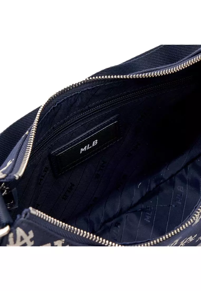 BIG CLASSIC MONOGRAM JACQUARD L-HOBO BAG LOS ANGELES DODGERS