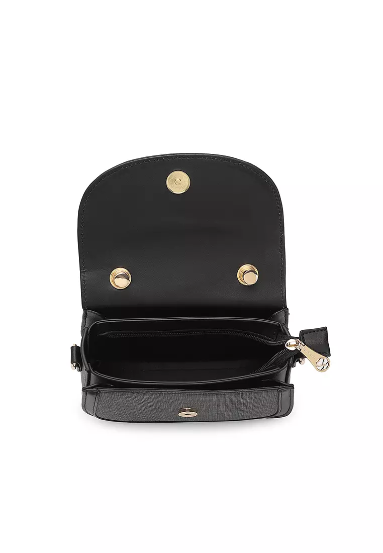 Women's Top Handle Bag / Sling Bag / Crossbody Bag / Shoulder Bag (Tas Tangan / Tas Selempang / Tas Bahu) - Hitam