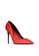 Twenty Eight Shoes red 8CM Silk Fabrics Pointed High Heel Shoes D01-c 76110SHF24DB13GS_2