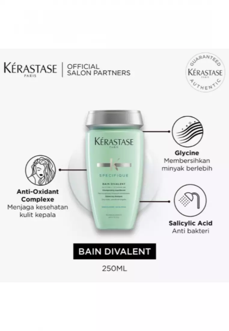 Kerastase Bain Divalent 250ml - Shampoo Anti Lepek