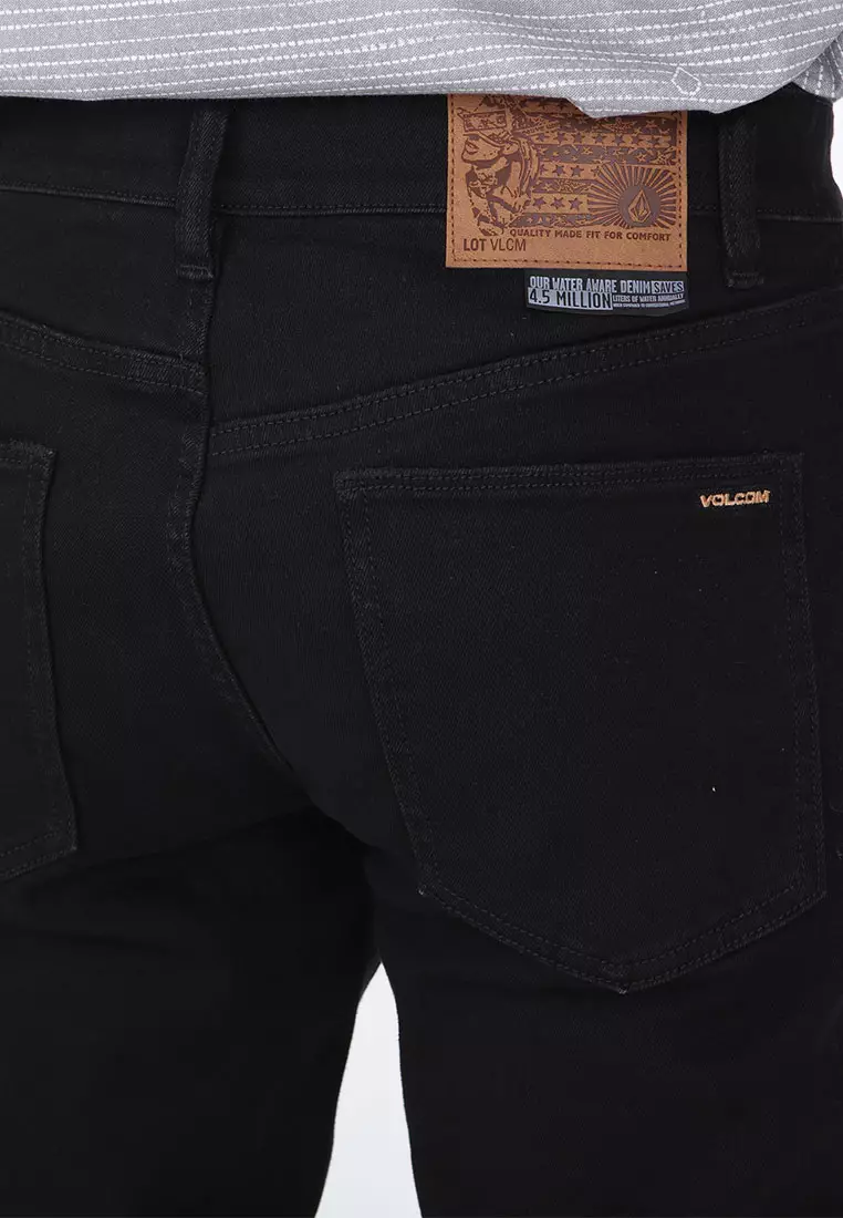 MLD VORTA SLIM FIT JEANS BLACK ON BLACK