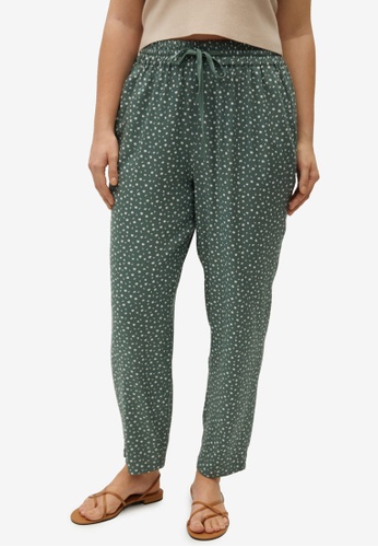 Flowy printed pants clearance