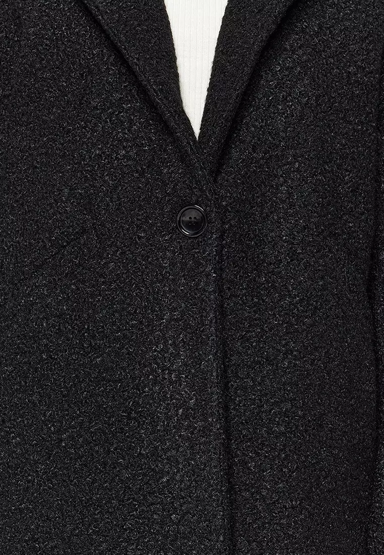 Textured Long Coat