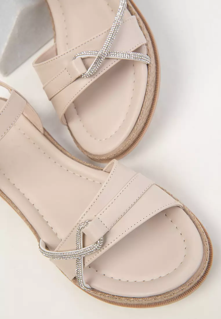 Beige Women's Sandals 20393