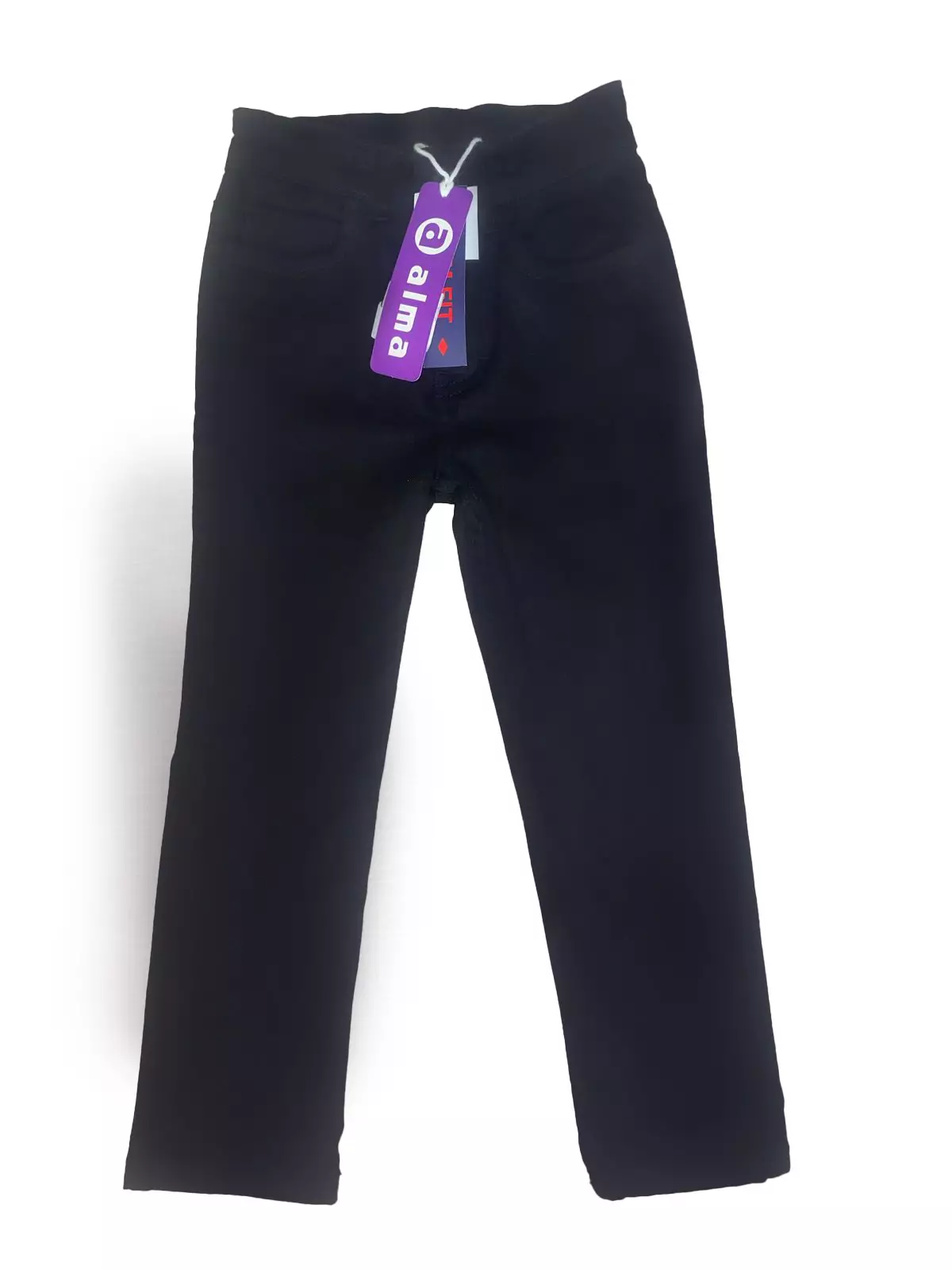 Alma Kids Celana Panjang Slim Fit anak warna hitam