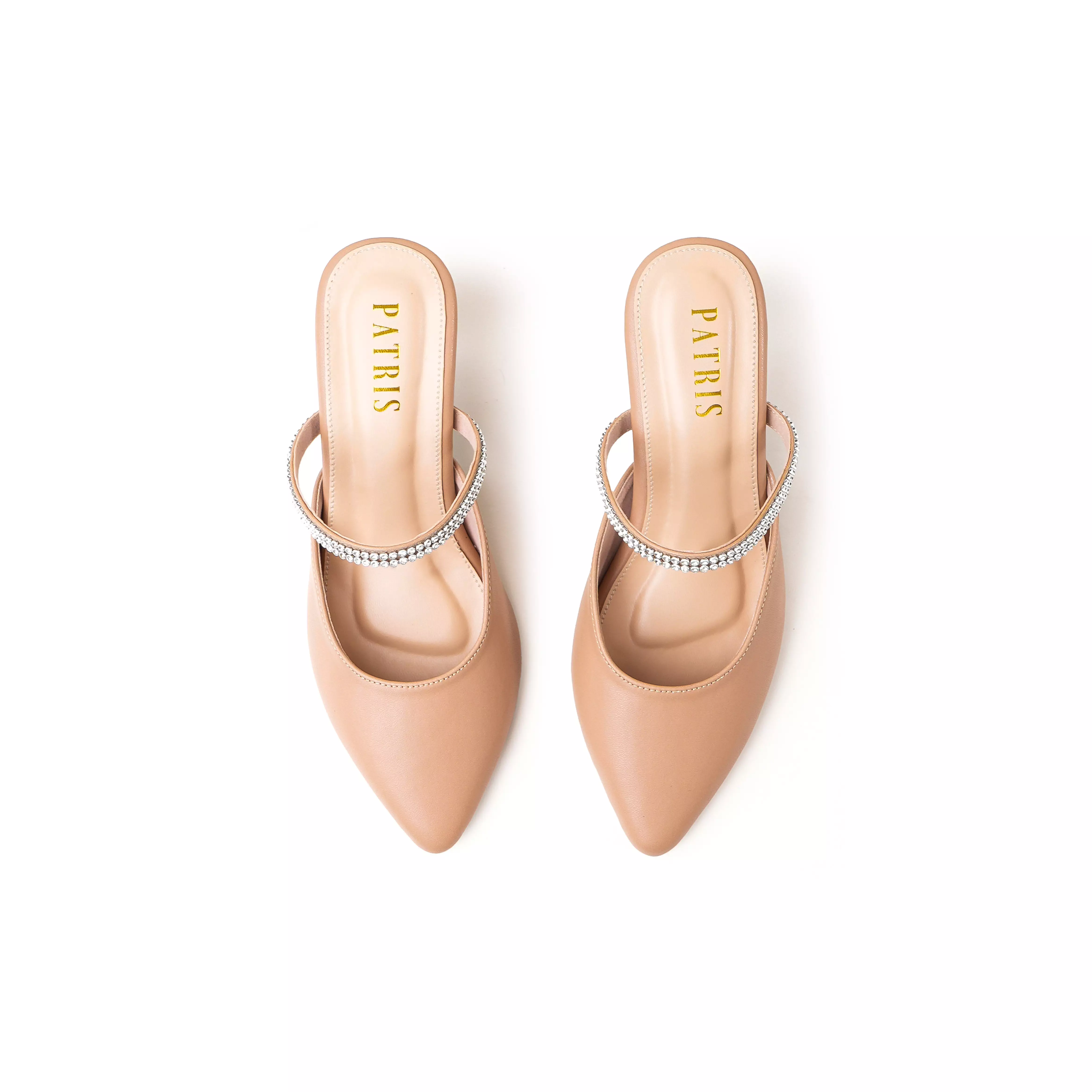 PATRIS Charlene Mules Wanita Heels / Hak 7 Cm