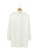 LC WAIKIKI white and beige Women's Hooded Straight Oversized Tunic ED589AA5EC522DGS_1