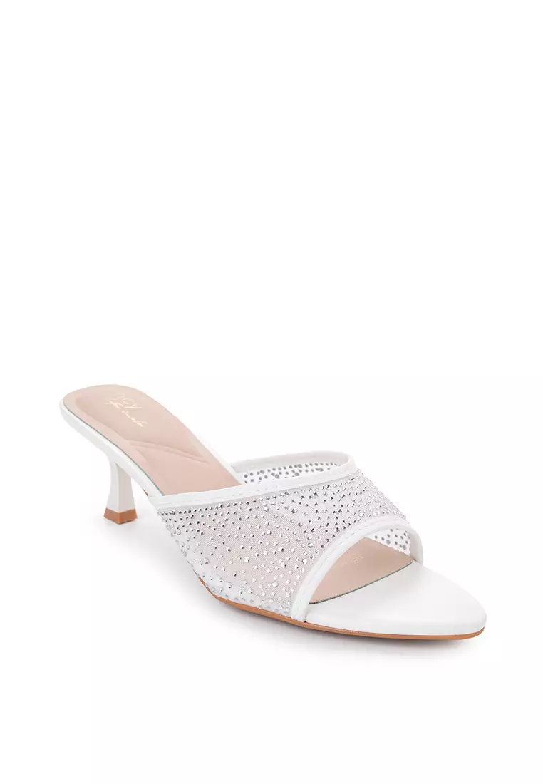 TIFFANY J2581-6 FORMAL SANDALS OFF WHITE