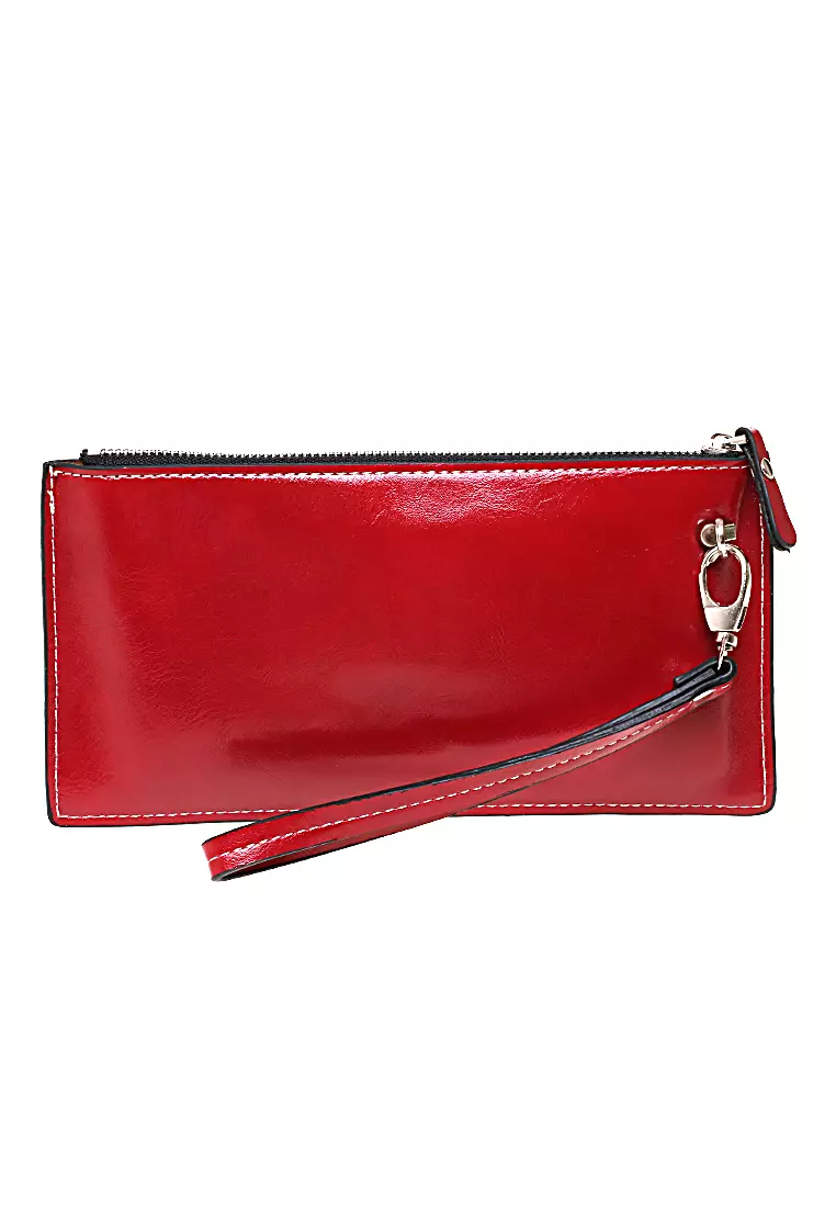 Long Wallet Dompet Panjang Pria Wanita Many Slot Material Kulit Leather ORIGINAL