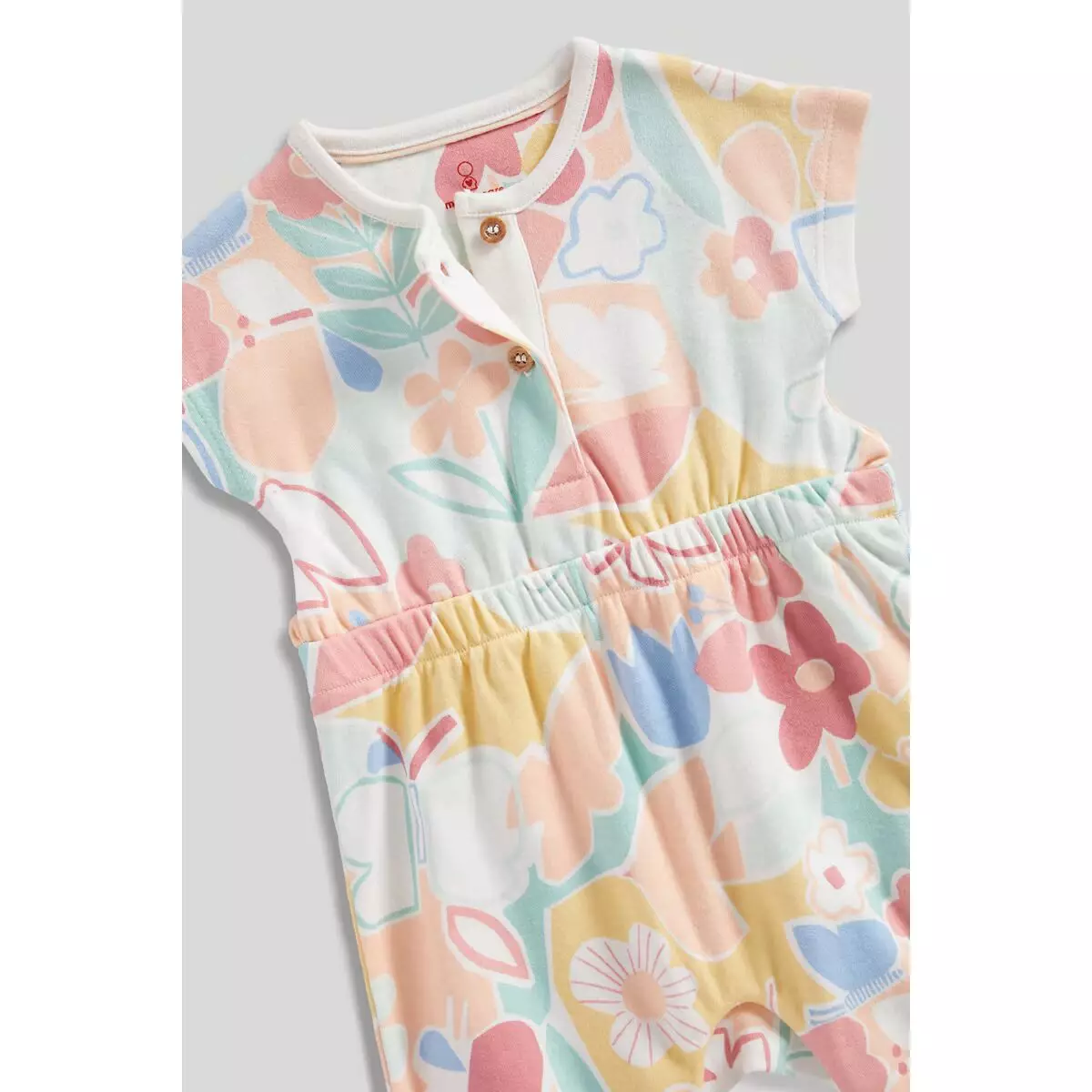 Mothercare Meadow All-in-One - Terusan Bayi Perempuan (Krem)