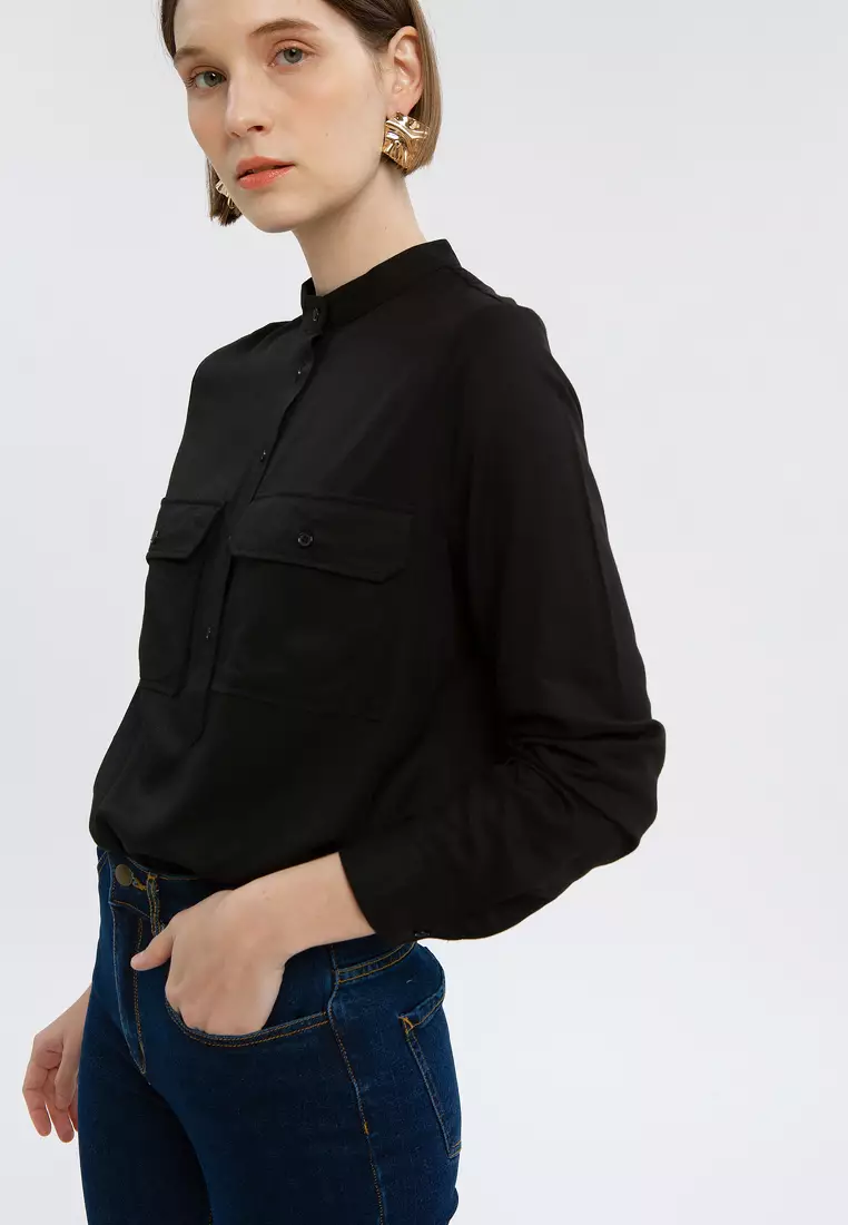 Minimal Cessna Pants Dark Blue