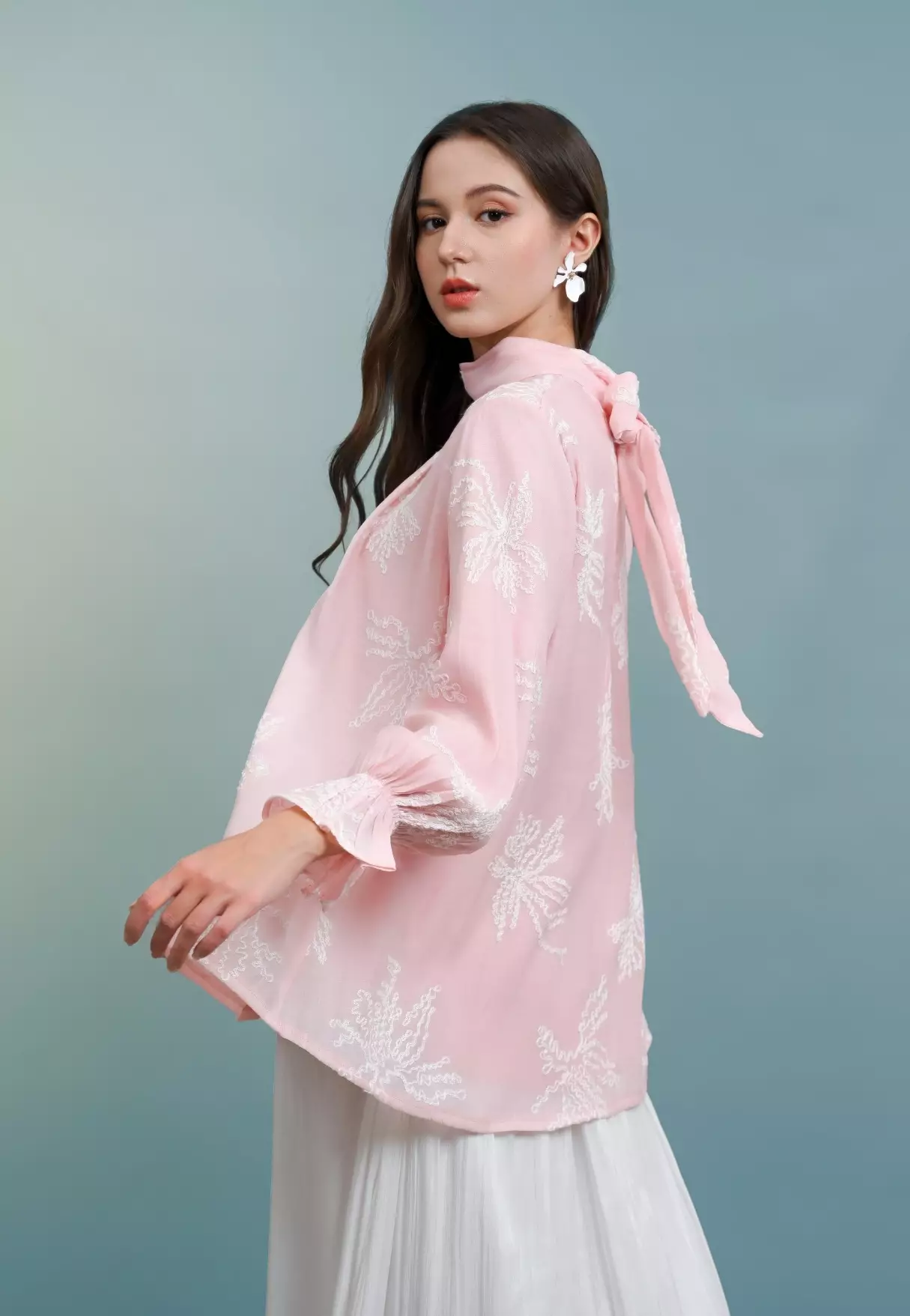 Aurine Blouse - Rose