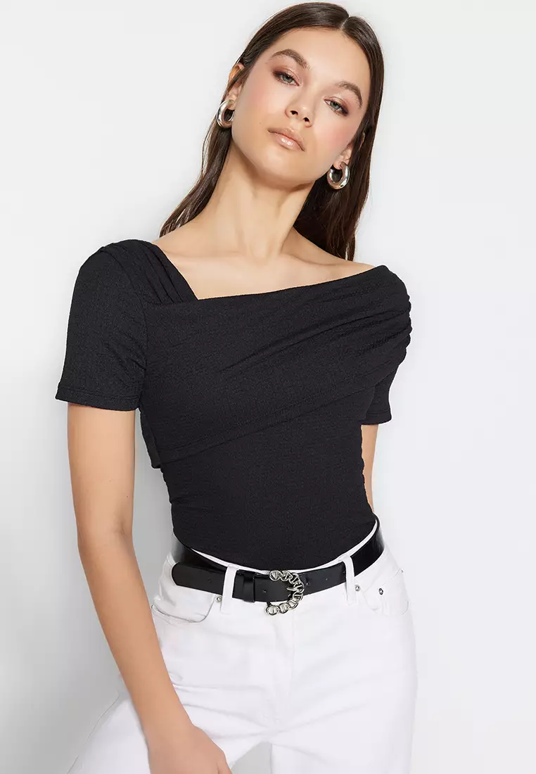 Ruched Bodysuit