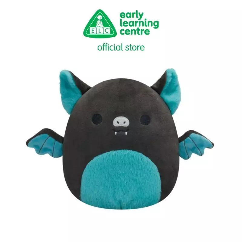 Squishmallows 12-Inch Aldous Teal and Black Fruit Bat - Medium-Sized  Ultrasoft Official Kelly Toy Plush