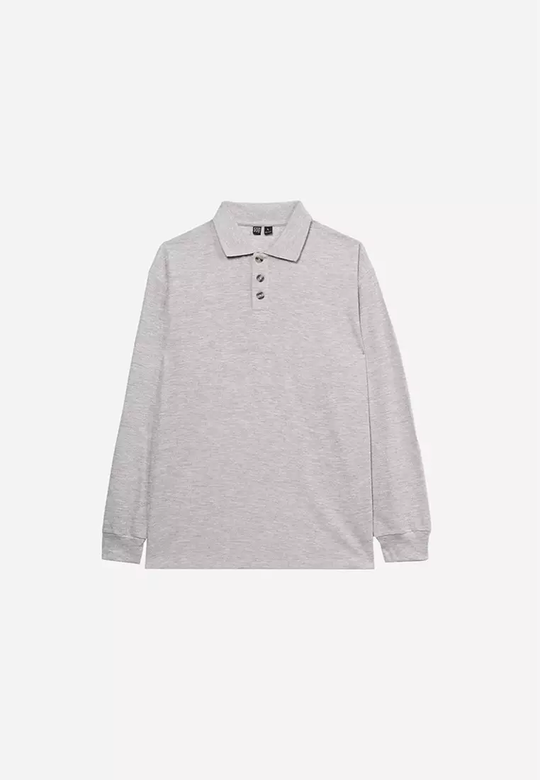 Penshoppe long sleeve polo clearance