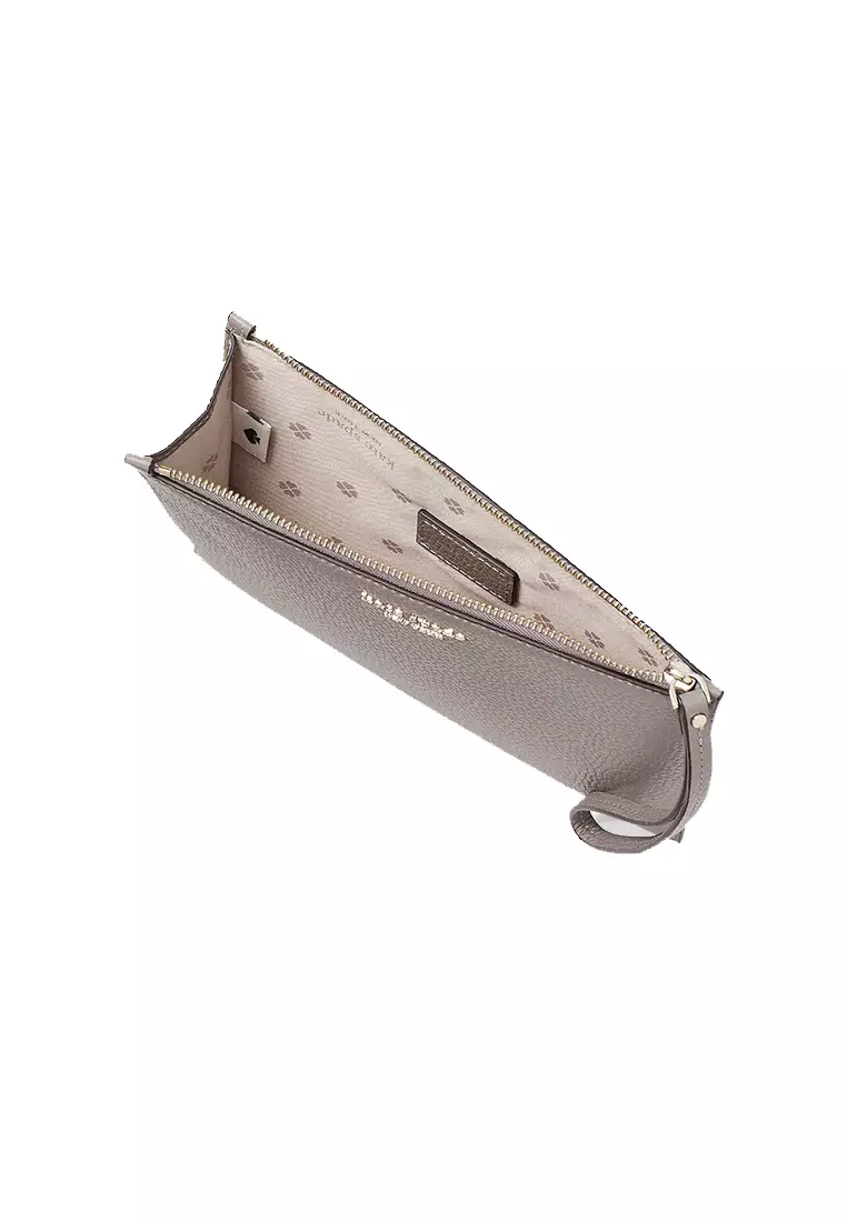 Kate spade silver wristlet 2025