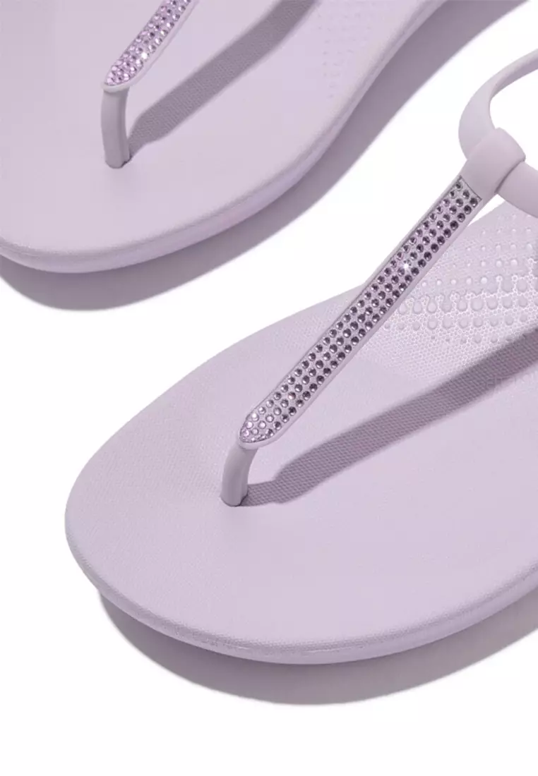 Iqushion Splash Sparkle T-bar Sandals