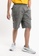 FOREST grey Forest 100% Cotton Twill Cargo Short Pants - 65718-04Grey 5A444AAFD72DDCGS_1