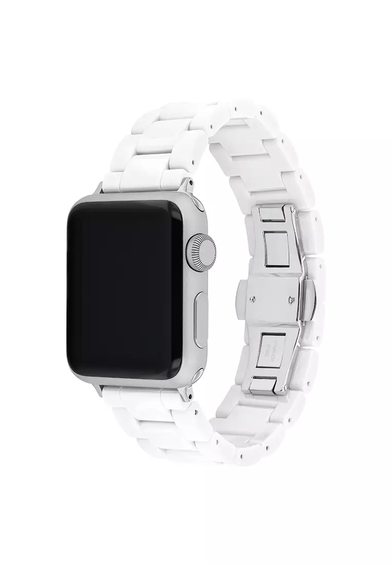 Buy Coach Women's Apple Watch Strap Ceramic 38mm 2025 Online