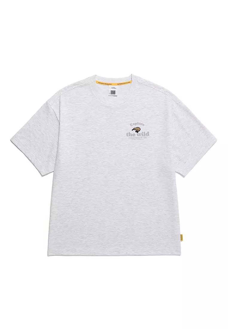 男女同款奇異鳥圖案Eco短袖T恤