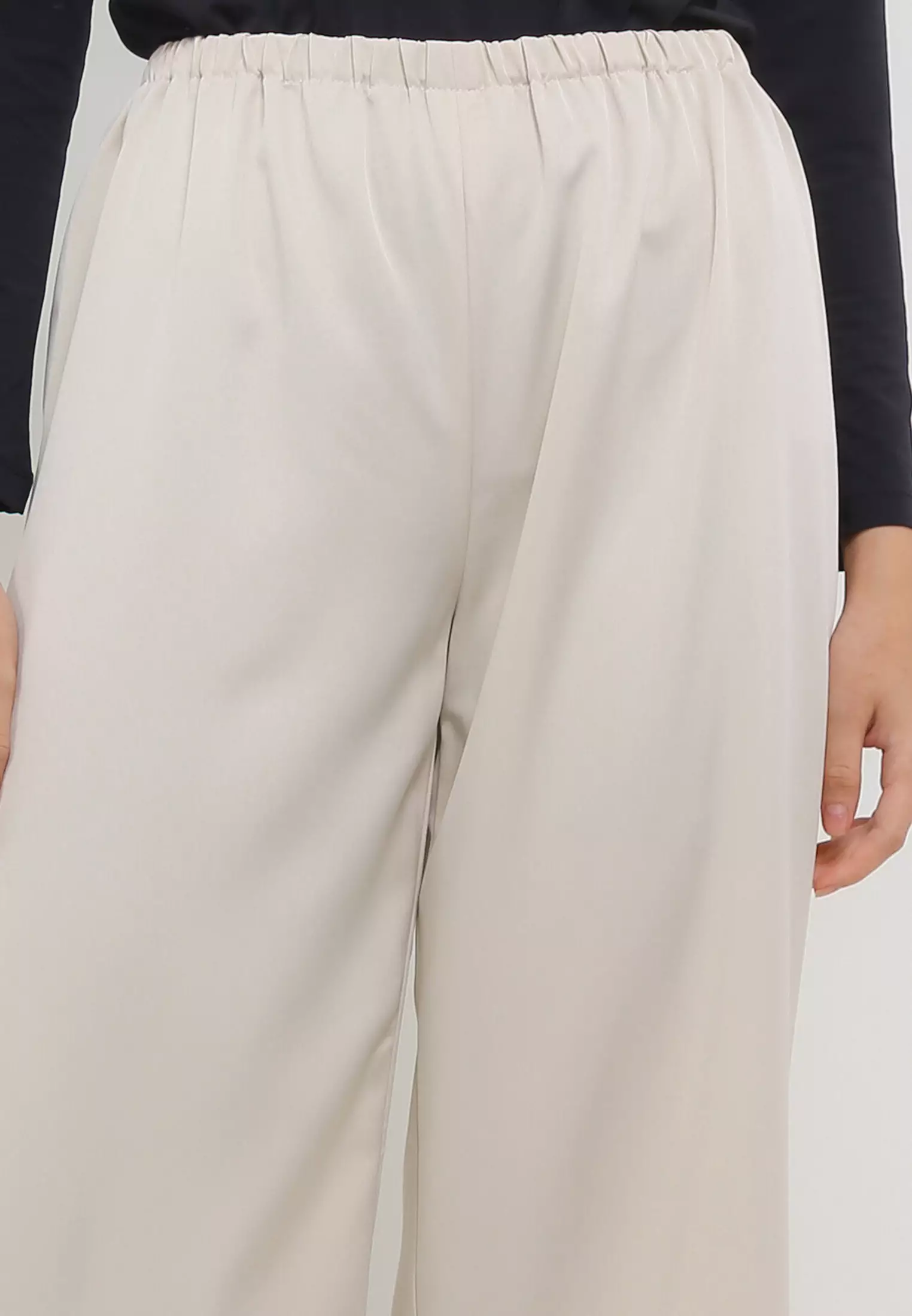 MFMW Darrisa Celana Panjang Kulot Cream