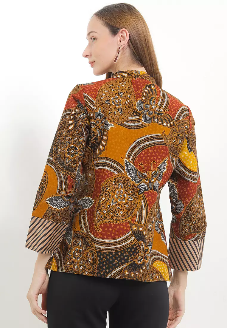 Blouse Lengan Panjang Atiyya Red Series