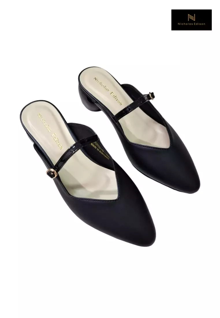 Nicholas Edison Heel Safea Black