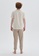 DAGİ beige Beige Pyjama Set, Printed, Crew Neck, Regular Fit, Short Sleeve Homewear And Sleepwear for Men AA0ABAAC900DF1GS_2