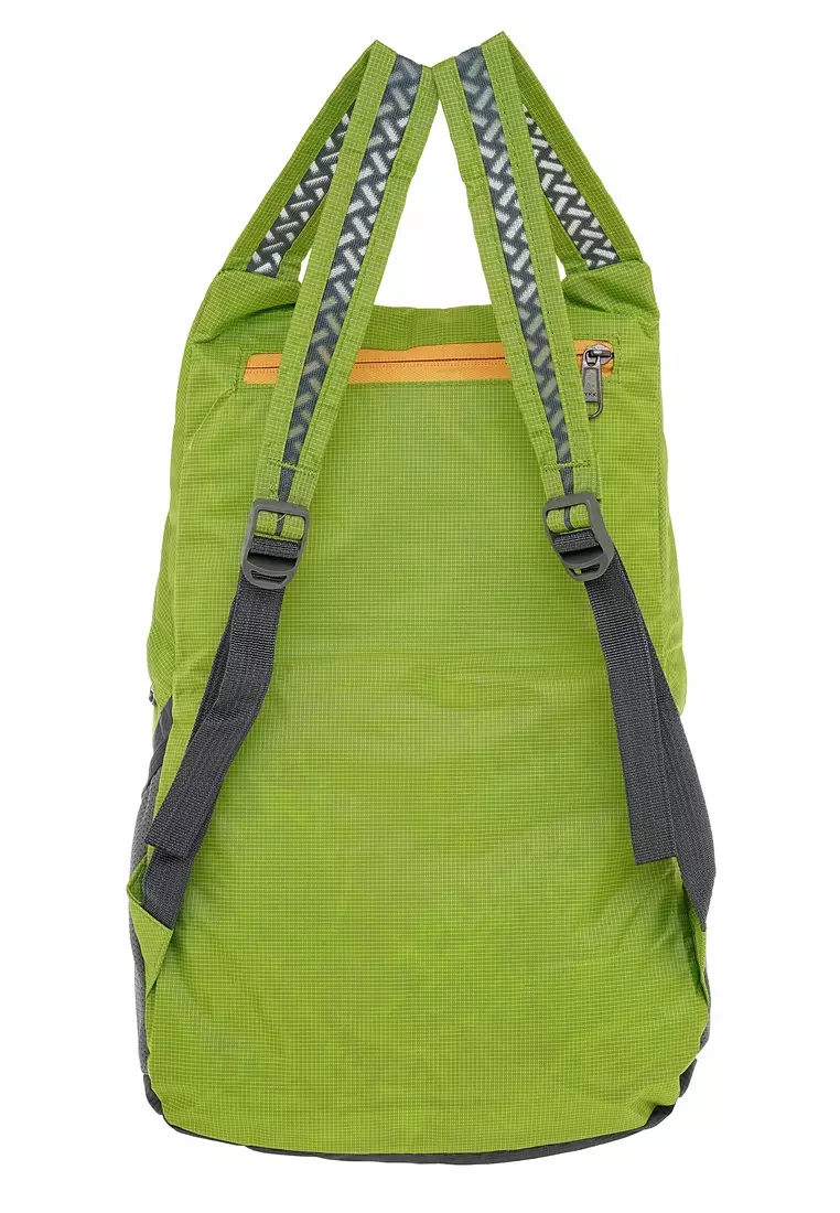 Dermash Backpack Travel Tas Gunung Lipat Waterproof 17L Large Capacity Material Polyester ORIGINAL - Green