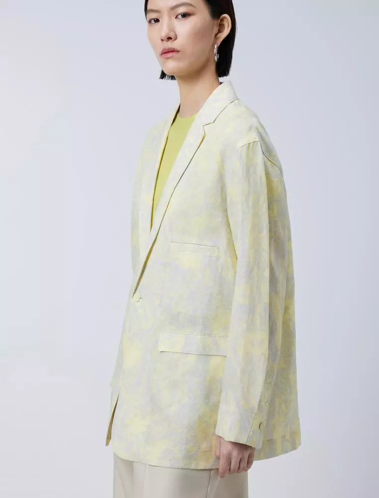 Commuting temperament mid-length suit