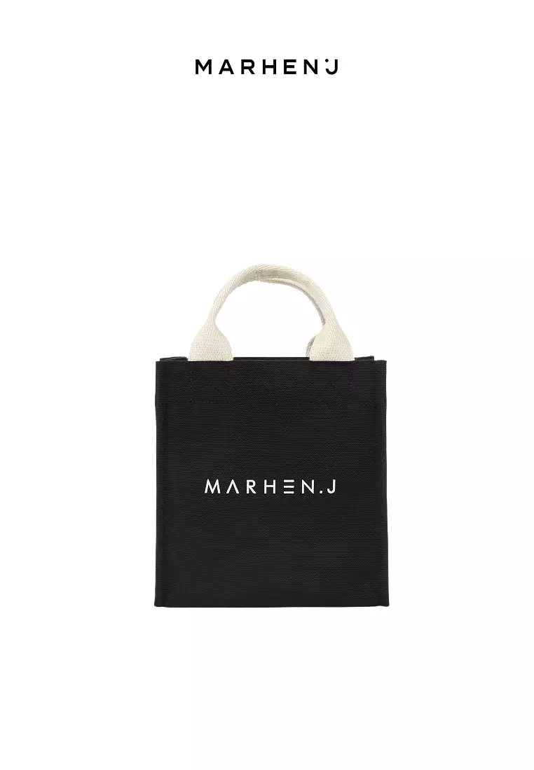 RICKY MINI Canvas Crossbody Bag Black