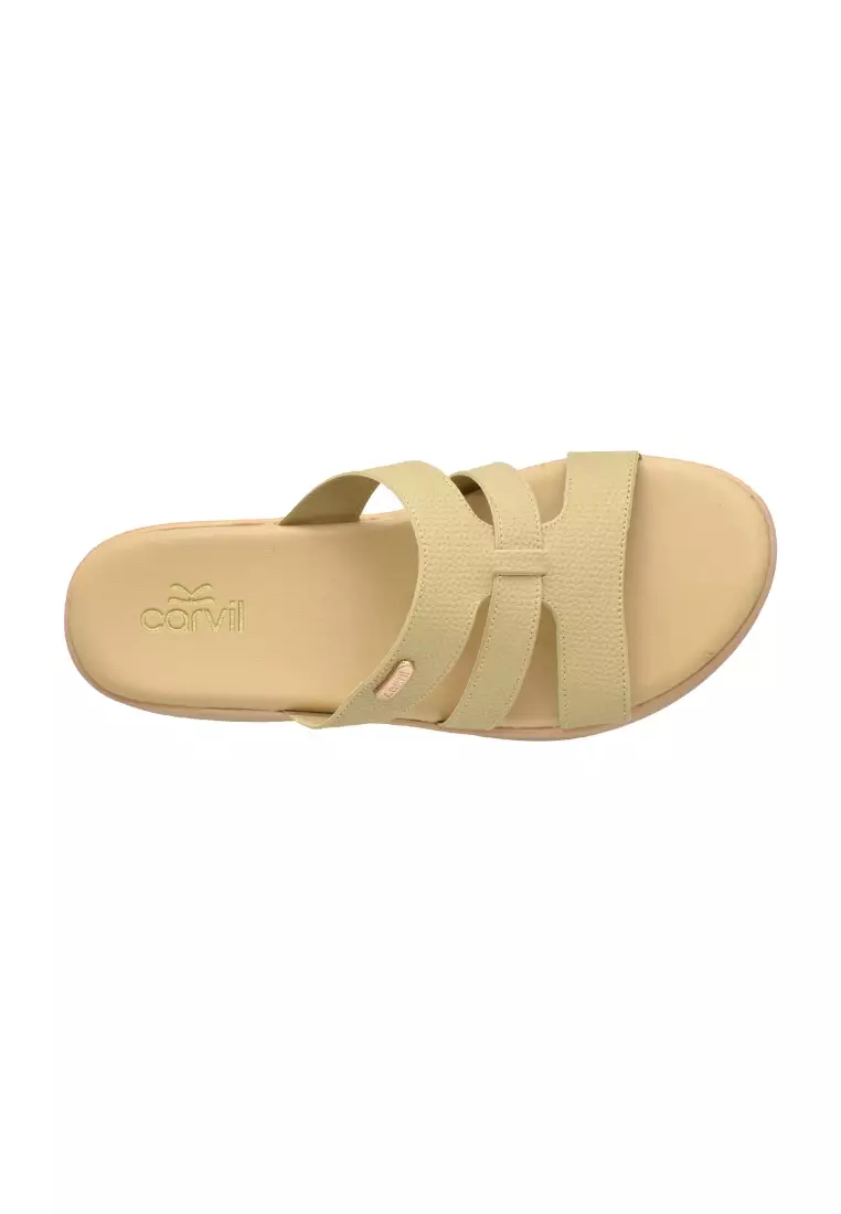 Carvil Sandal Wanita Gemoy-L Cream