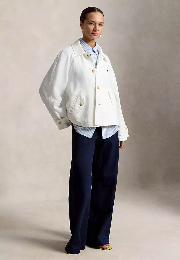 Buy Polo Ralph Lauren Linen Jacket 2026 Online | ZALORA