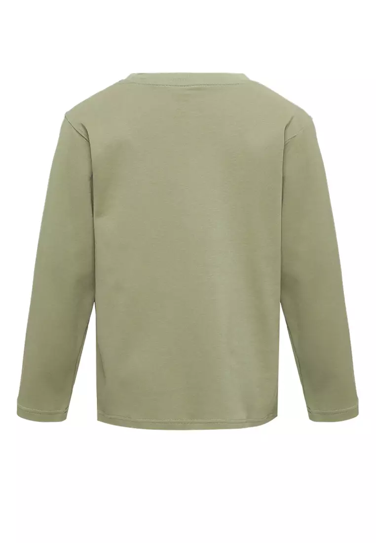 Pito Dito Boy Abrego T-shirt Panjang Anak Hijau