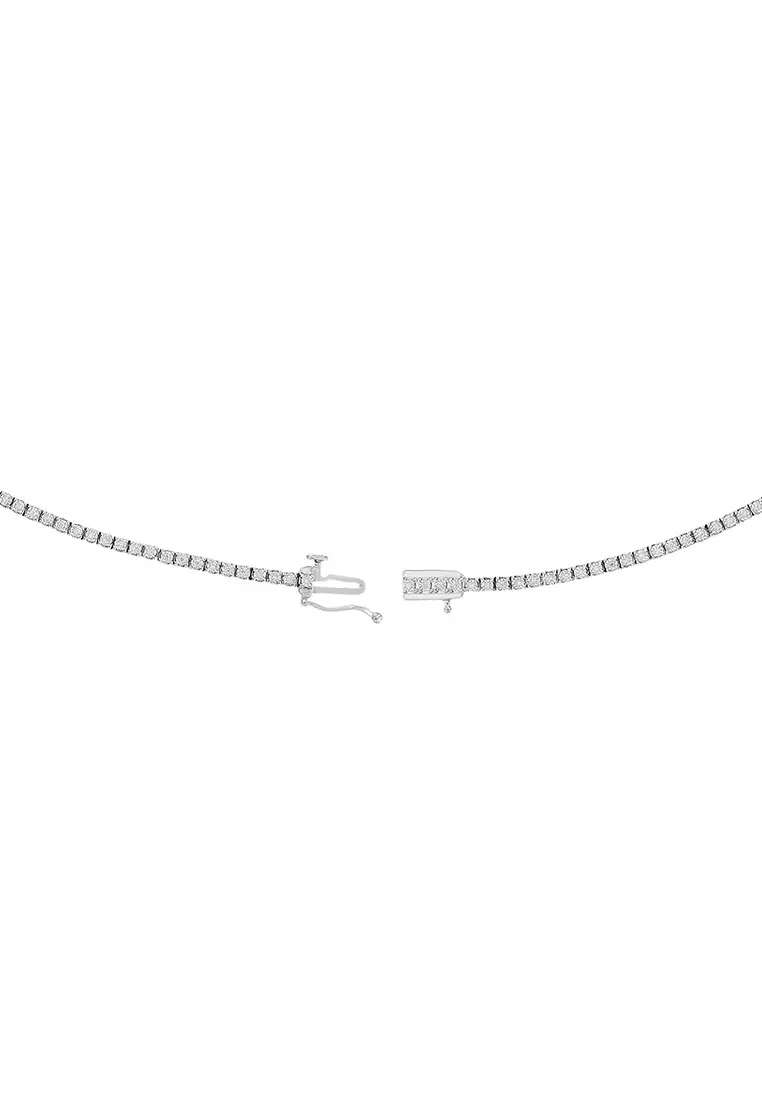 HABIB Diamond Bracelet in 375/9K White Gold 682220325(WG)