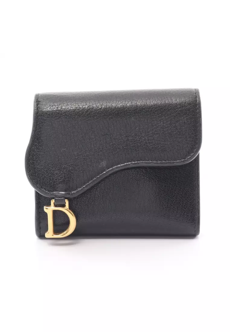 Dior saddle wallet online