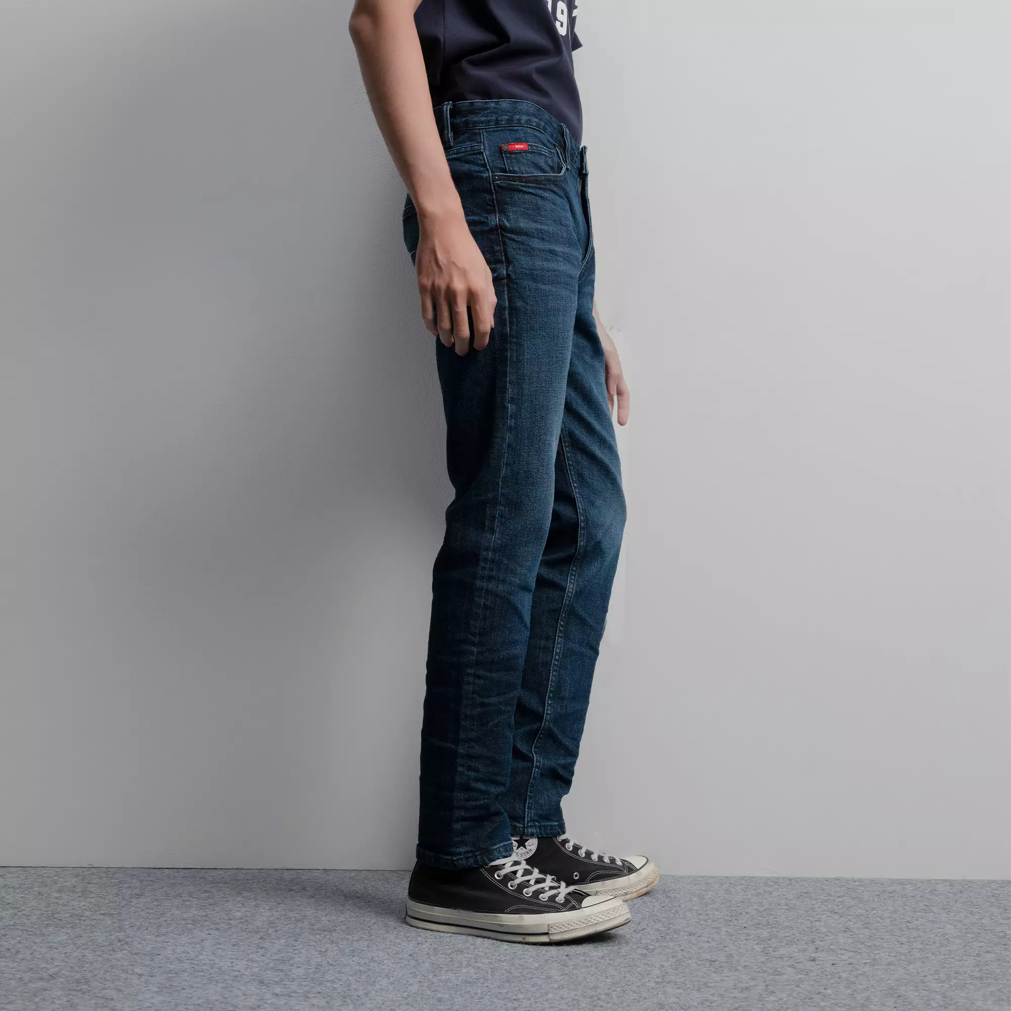 Lee Cooper Slim Fit Jeans Norris Worn Medium Blue Arthuro