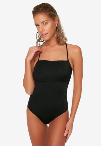 Trendyol black Black Swimsuit F061EUS78E5446GS_1