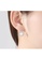 SUNRAIS silver Premium colored stone silver snowflake earrings E118FACE971BD5GS_2