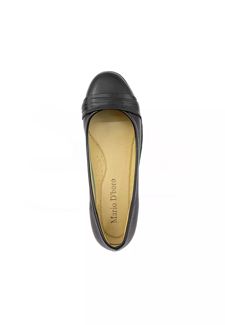 Women's SSHS Flats LY 27696 Black C73