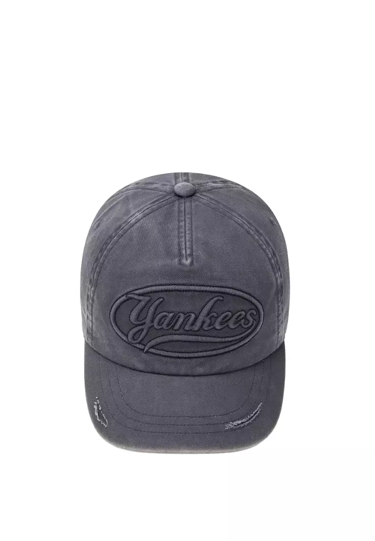 ★MLB Korea★ Vintage Culsive Unstructured Ball Cap NY MgBro Genuine MLB Vintage Culsive Unstructured Ball Cap NY (Mg