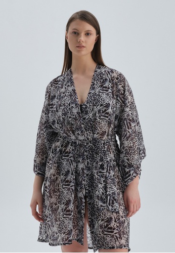 DAGİ Black Pareo, Animal Print, Beachwear for Women 2023 | Buy DAGİ Online  | ZALORA Hong Kong