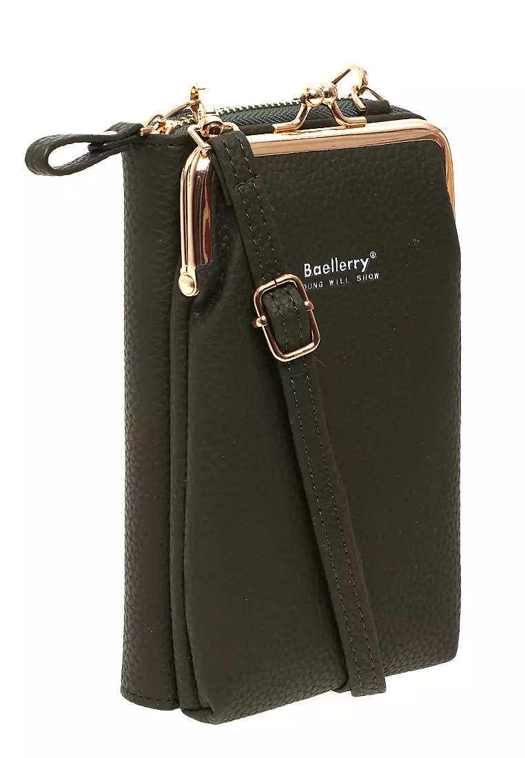 Sling Bag Tas Selempang Wanita Mini Design Many Slot Material Leather Kulit ORIGINAL