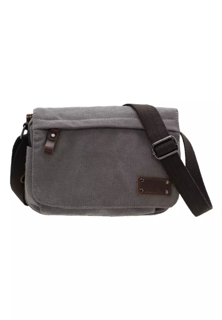 Unisex Multifunctional Crossbody Canvas Messenger Bag