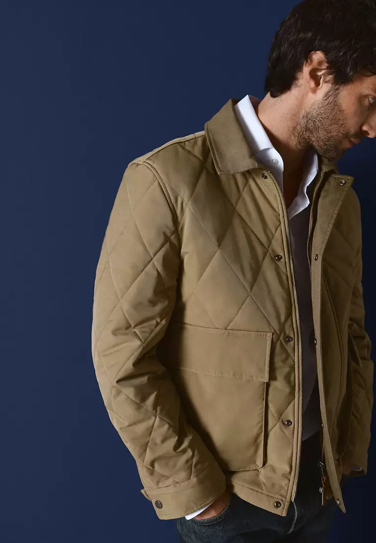 Quilted Water Repellent Jacket