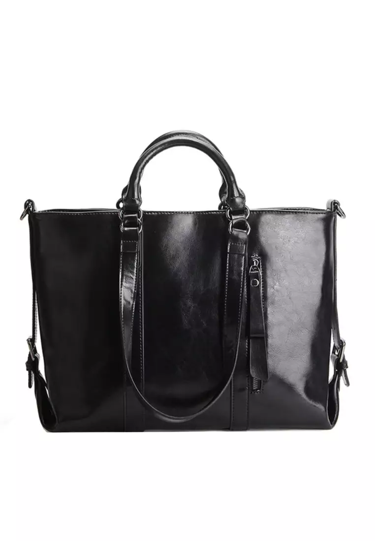 Buy ZITIQUE Leather handbag 2025 Online ZALORA Philippines - Main Image