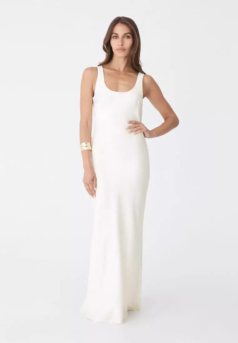 Calliope Bias Cut Slip Dress