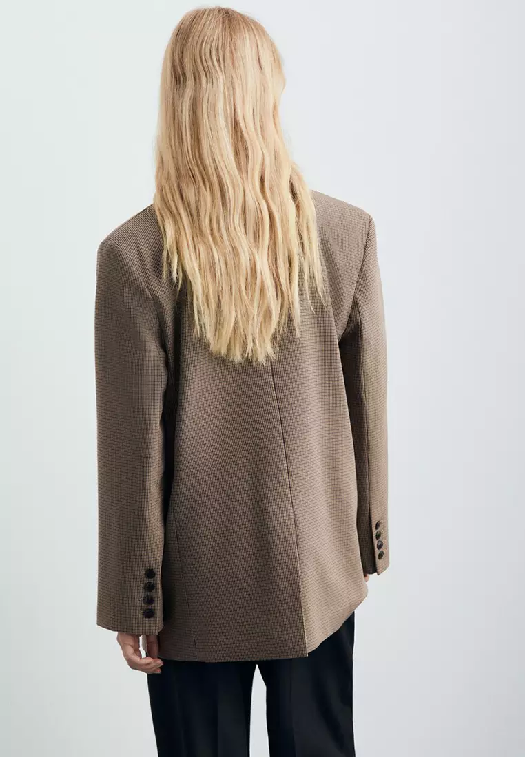 Straight Jacket With Flap Pockets