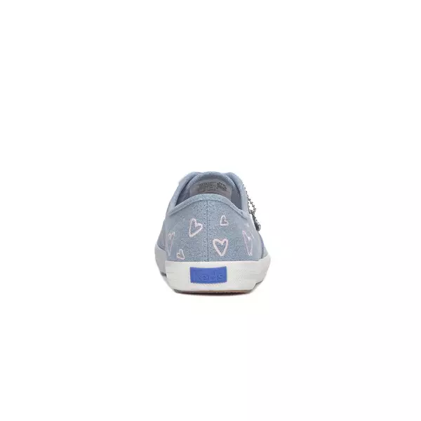 KEDS Women Champion Denim Heart Embroidery-WF68341