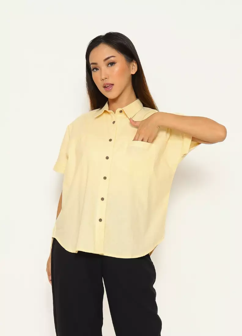 Urban Exchange Alisha Yellow Shirt